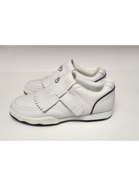 Austin Golf Men's Golf White/Blue Sneaker Shoes Size 10D